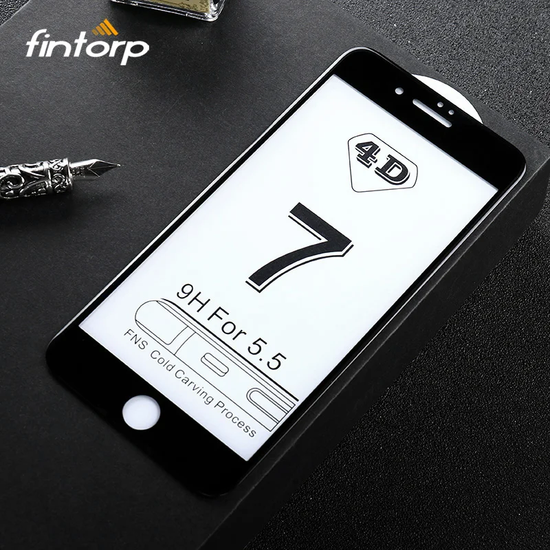 

Fintorp 3D Tempered Glass for iPhone XR XS Max Screen Protector On The for iphone 7 8 6 6S Plus X Protective Glass Film Guard