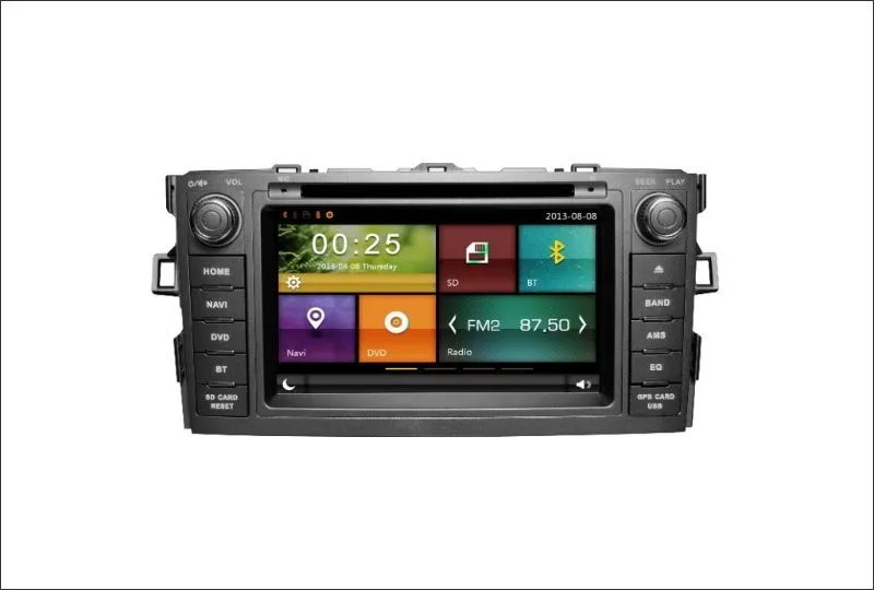 Clearance YESSUN For Toyota Corolla 2007-2013 Hatchback Car Radio CD DVD Player Amplifier HD TV Screen GPS Nav Navi Navigation Audio Video 4