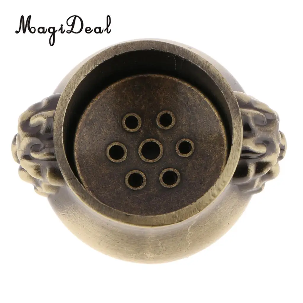 Chinese Lion Head Design Incense Burner Stick Holder Incense Base Plug Home Decoration