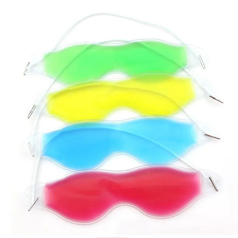 Маски для сна летние прохладные ледяные очки маска для глаз для сна головная боль облегчение усталости глаз темные круги удалить гель пакет льда очки