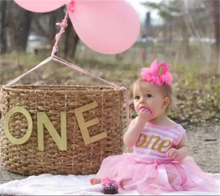 baby girl birthday frock designs