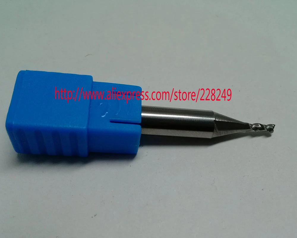 1 шт. D2 * 6 D4 50 HRC50 2 флейты твердосплавные плоские концевые фрезы для алюминиевых