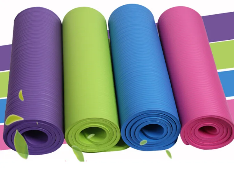Umlife TPE коврик для йоги Противоскользящий коврик для эластичных начинающих экологический фитнес-гимнастика пилатес коврики 1830*610*100 мм