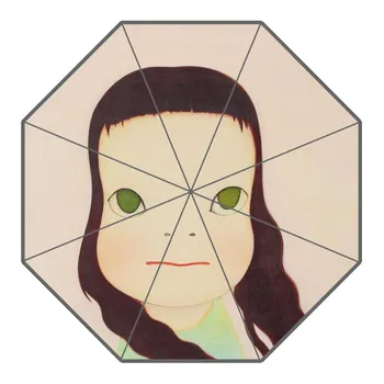 

Custom Nara Yoshitomo Umbrellas Polyester Fabric High Quality Sunny And Rainy Umbrella Non-Automatic Umbrella For Adults