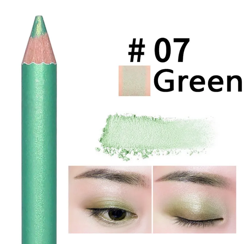 1 шт. Многофункциональный водонепроницаемый Водостойкий карандаш для глаз макияж натуральные тени для век ручка стойкий гель пигмент красочный подводка для глаз - Цвет: YALAIYI-911-7