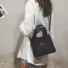 Korean Fashion Style Canvas Shoulder Bag Casual Totes Mini Square Flap Messenger Crossbody Bags Tote For Women Girls Students Korean Fashion Style Canvas Shoulder Bag Casual Totes Mini Square Flap Messenger Crossbody Bags Tote For Women Girls Students