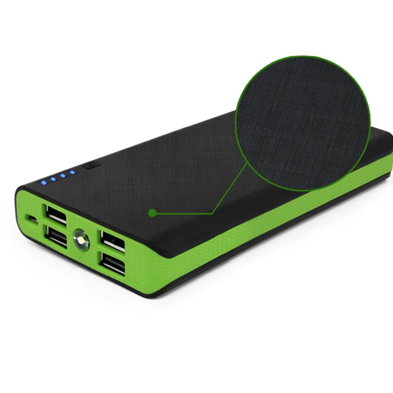 New DIY Power Bank 6*18650 Battery Box Case Kit Universal USB External Backup Battery Charger Powerbank For Xiaomi Samsung