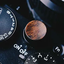 Деревянная кнопка спуска затвора для Fuji XT2 XT10 XT20, X100F, FujiFilm X T2