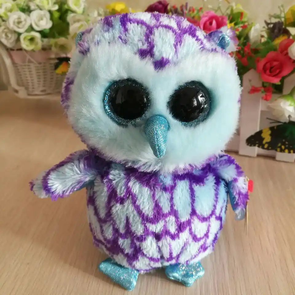blue owl beanie boo