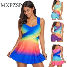 Купальник женский пуш-ап бикини градиентной расцветки набор сексуальный пляжный женский купальник-Монокини танкини летний бразильский купальник Спортивный XXXL