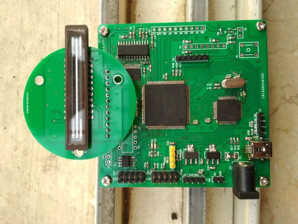 TCD1501 TCD1209D развитие CCD линейного массива движущей силой STM32 однокристального на основе FPGA