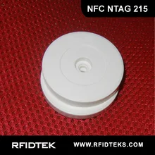 RT52MM ABS биркой NFC маркер для управления активами ISO14443A 13,56 мГц 504 байт Ntag 215 чип