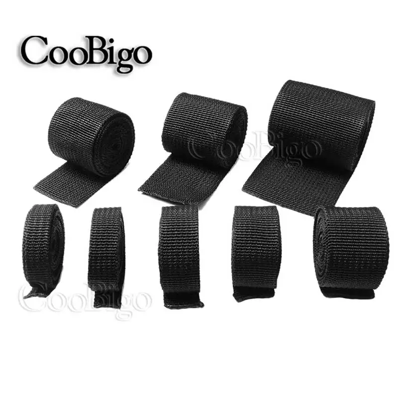 

1yards Polypropylene PP Fibre Multi Size Webbing Ribbon Band Strap Bias Tape Dog Collar Harness Outdoor Backpack Bag Parts