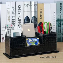 Популярный креативный деревянный PU кожаное перо пенал-конверт офисный органайзер для канцелярских принадлежностей аксессуары для рабочего стола 202C