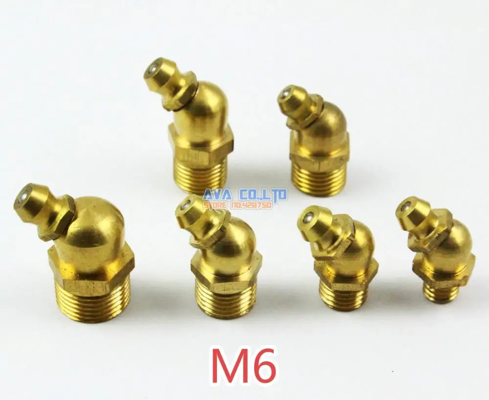 20PiecesM6Brass45DegreeGreaseZerkGreaseNippleFitting.jpg
