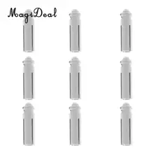 MagiDeal Прочный 9 шт Анодированный Алюминиевый Сплав Дартс защита оперения/протекторы-серебро для забавного наружного набор дротиков подарки