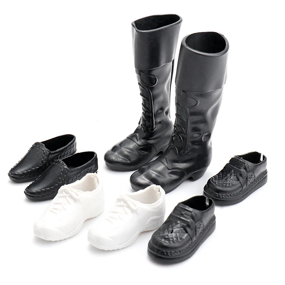 NK 4 пары модная кукольная обувь на каблуках сандалии для куклы Кен аксессуары Высокое качество Детские игрушки DZ