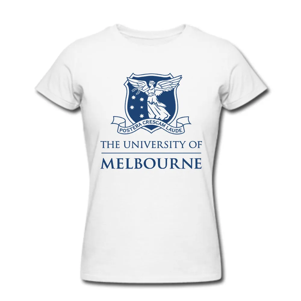 Australian The University Of Melbourne Men S Womens White T Shirts Australian The University Of Melbourne Men S Womens White T Shirts Custom Your School Tee Personalized Logo Tees
