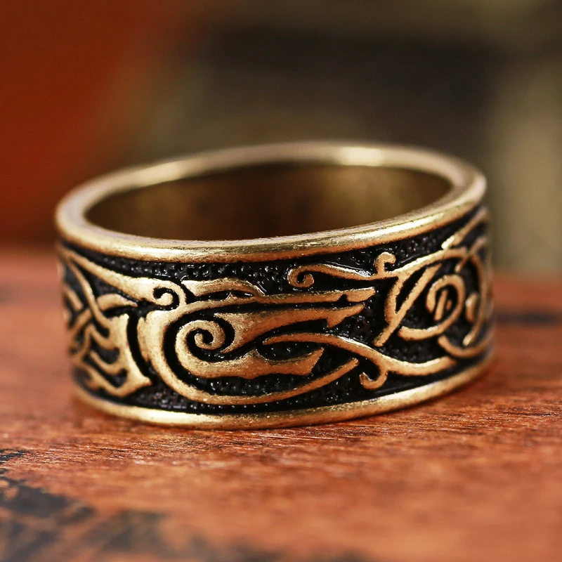 

Slavic symbol ring Men ring Vintage style exquisite ring