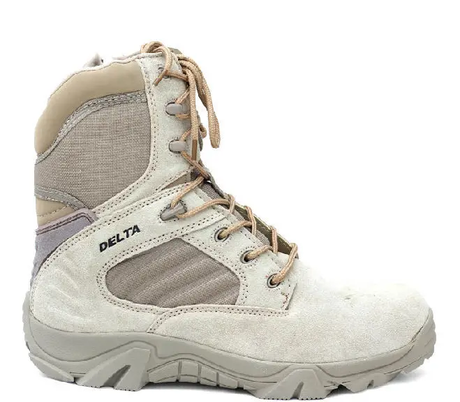 

Hot 2014 Spring Autumn Outdoor Genuine Leather Boots Men High-Top Cowhide Hiking Military Boots Men Free Shipping B1582