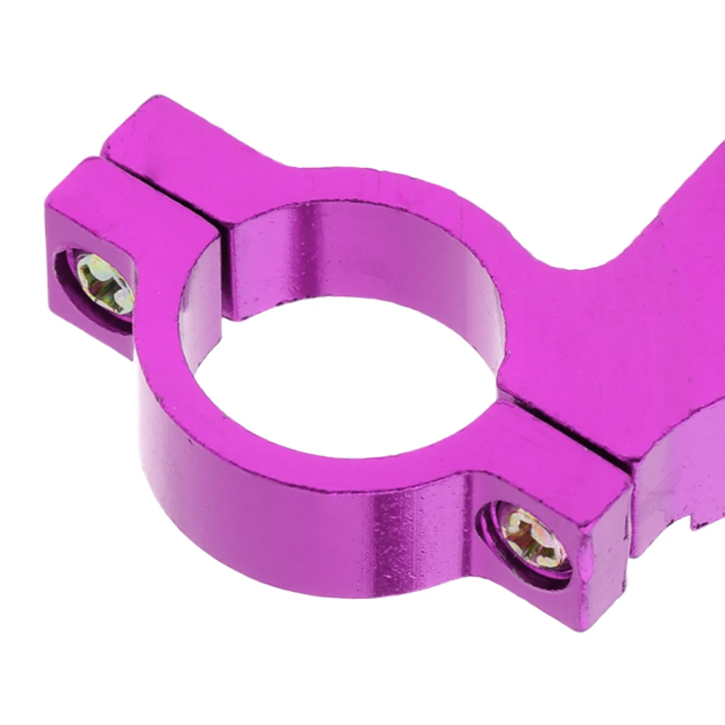 Perfeclan Lightweight Motorcycle Bike Handlebar Mirror Adapter Bracket Rear View Holder Bicycle Refit Accessories