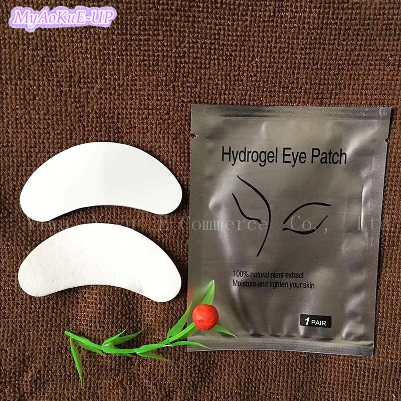 1000 pairs/lot Eyelashes Hydrogel Eye Patches Under Stickers Eyelash