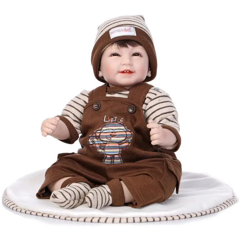 

Bebes reborn NPK brand dolls reborn soft silicone reborn baby dolls girls toy dolls gift real newborn baby alive doll reborn