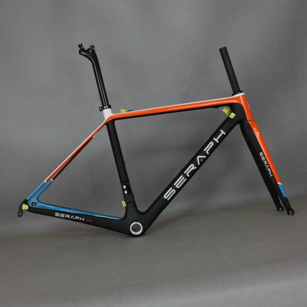 betifuly paint super light road bike frame BSA/BB30 carbon bicycle