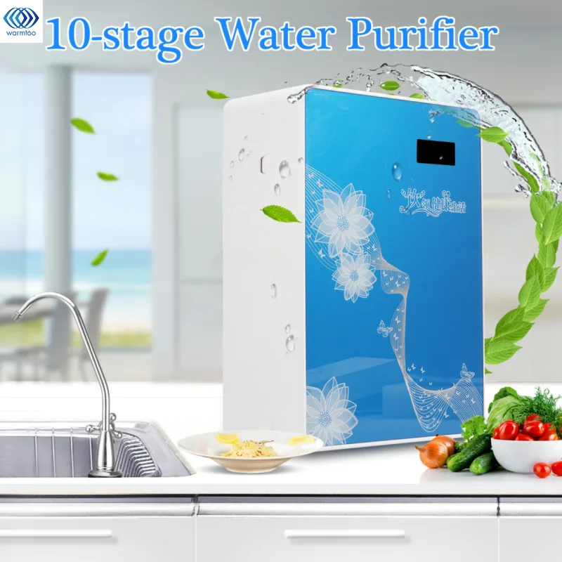 

10 Stage Water Filter Appliances System Home Purifier Water Filters Household Ultra Filtration Water Filter Kitchen PP UDF PH UF