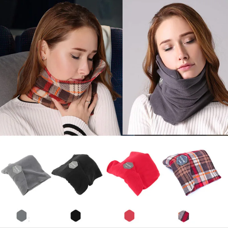 

neck travel pillow airplane Sleep Support Portable Headres Memory Foam Nap Home Textile Accessories Comfortable Pad