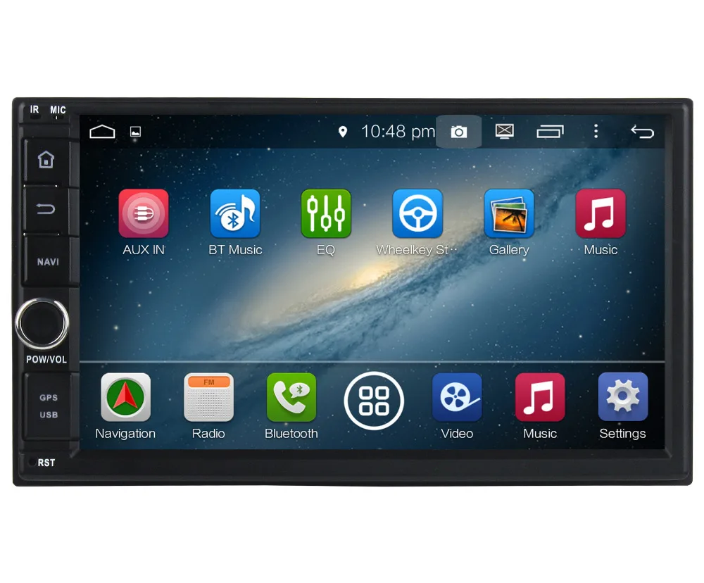 Best Octa-core 2G RAM Android 5.1.1 Universal Double 2 Din Car dvd player Stereo GPS Navigation Radio RDS Head Unit 3G Wifi 2
