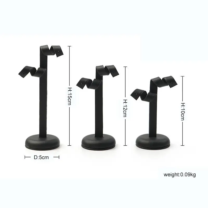 3pcspack Earring Jewelery Display Stand Pu Leather Earrings Ear Stud Holder Storage Hanger Showcase Rack Organizer Jewelry (7)