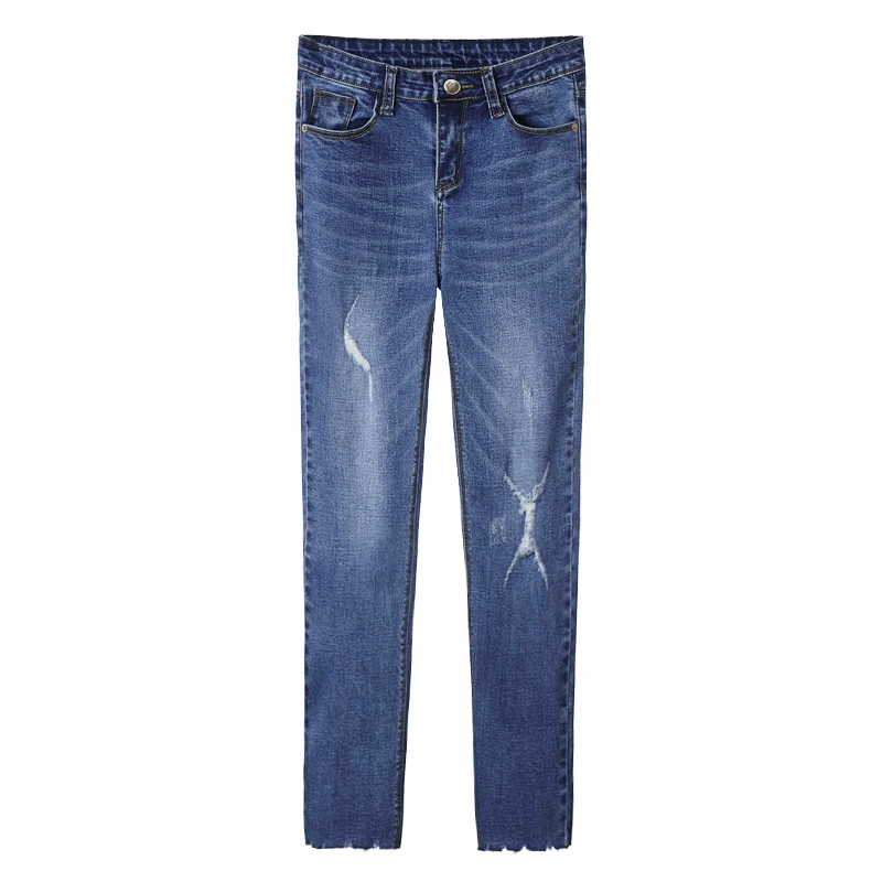 CTRLCITY женские джинсовые, длиной до колена тонкие джинсовые брюки женский брючный костюм Дамская одежда стрейч обычные джинсы женские s низ