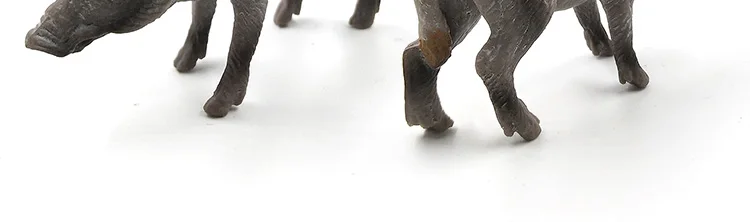 Мини Альпака Warthog Овцы олень лиса обезьяна модель Животного Фигурка домашний декор миниатюрное украшение для сада в виде Феи современные аксессуары