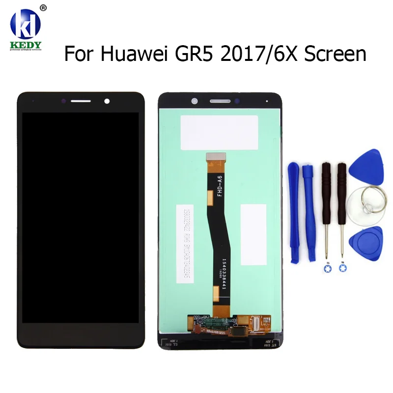 Black/White 5.5 inch For Huawei GR5 2017/MATE 9 LITE BLL-L23 LCD Display + Touch Screen Digitizer Assembly Replacement | Мобильные