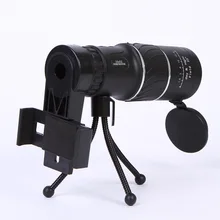 Ecusells 16X52 зум-объектив для смартфона Монокуляр телескопический объектив для мобильного телефона Кемпинг путешествия штатив клип Объективы для камеры