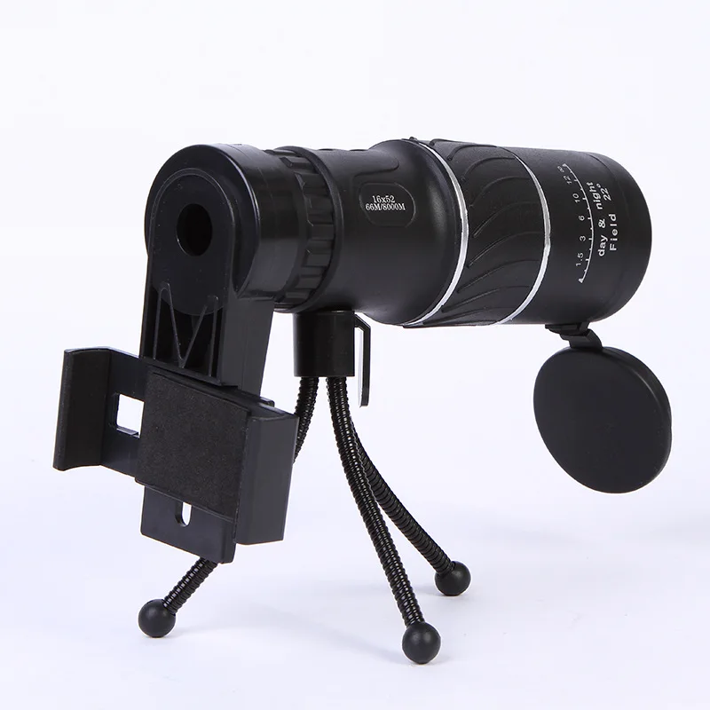 Ecusells 16X52 Zoom Lens for Smartphone Monocular Mobile