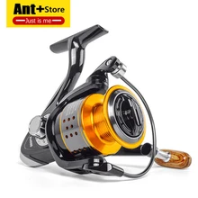 Спиннинг рыболовная Катушка 13BB без зазора Рыболовные катушки FA3000 4000 6000 все металлические колеса 8 кг Щука оранжевого, черного цветов, катушка для спиннинга высокое Скорость