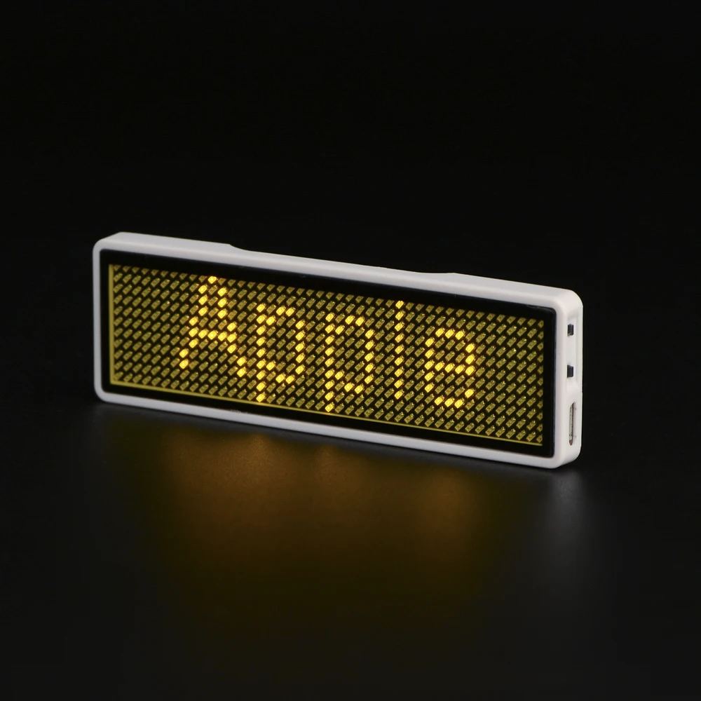 Scrolling LED signs digital display led name tag LED name badge digital badge LED name card