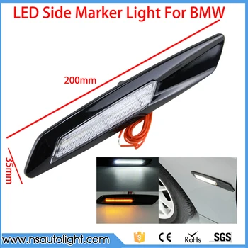 

1 Pair Auto Door LED Side Marker Light For BMW E60 E82 E87 E88 E90 E91 Car Source Turn Signal Lamp