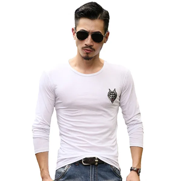 Мужская военная одежда тактика футболки Airborne спецназ полицейский солдатский, военный футболки с длинными рукавами футболка быстросохнущая CS - Цвет: white wolf