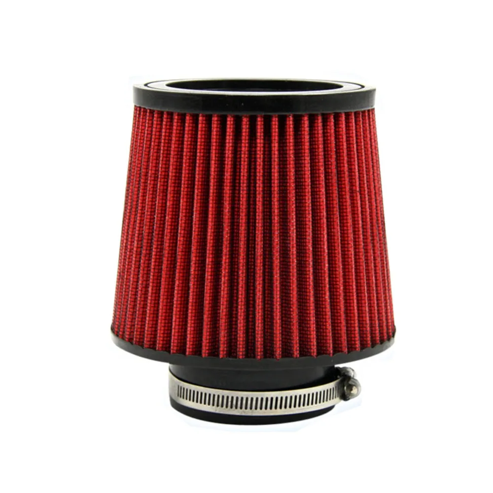 

3 Inch 76MM Car Air Filter Air Intake Filter Height High Flow Cone Cold Air Intake Performance Automotive Filters Modification