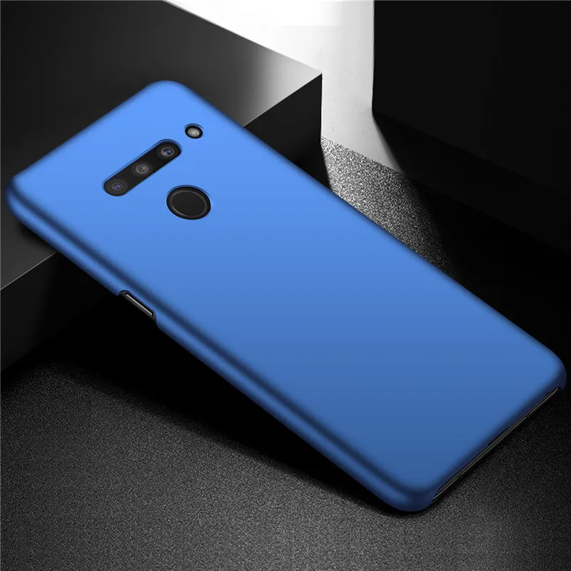Для LG V50 ThinQ 5G версия Чехол Ультра Тонкий Жесткий ПК задняя крышка матовый чехол