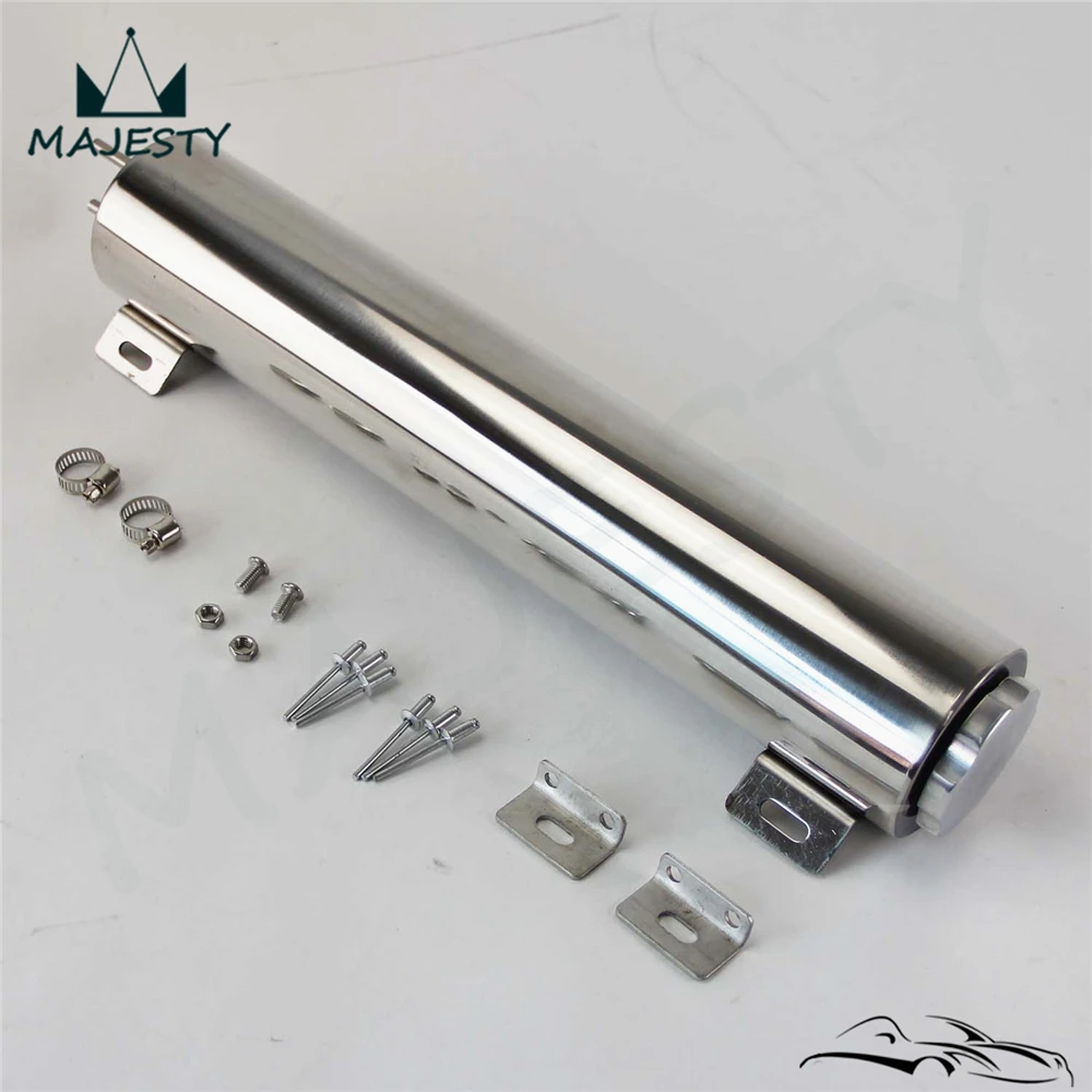 

3" x 16" 3 x 16 Stainless Steel Radiator Overflow Expansion Catch Can Tank