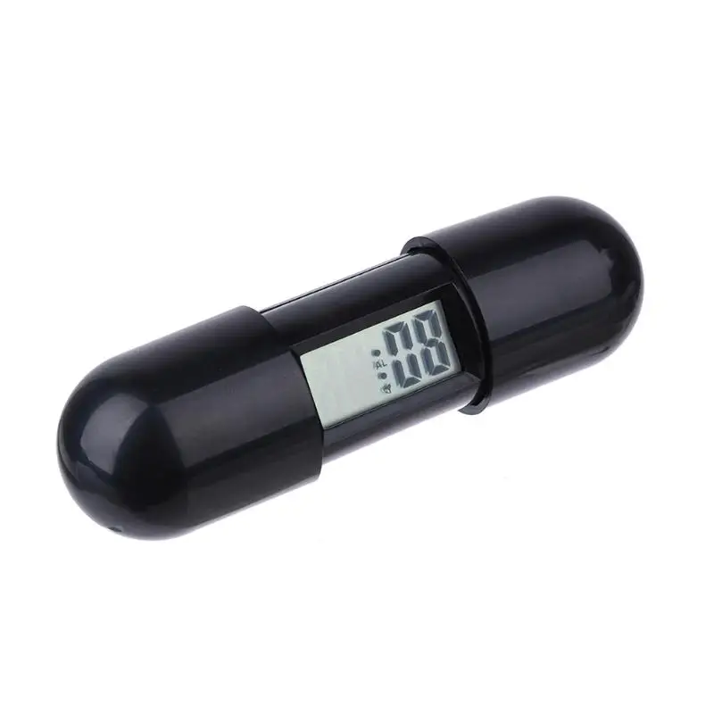 

Portable Alarm Clock With Date LED Display Calendars Electronic Desktop Digital Pill Shape Table Clocks Home Decoration