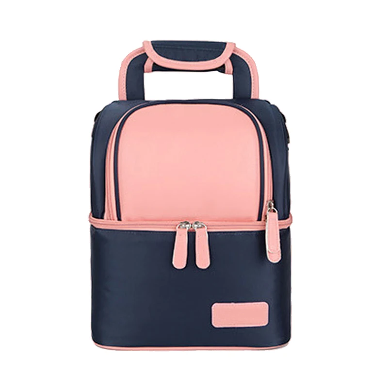 Double Layer Baby Insulation Breast Milk Bags Thermal Waterproof Mom Feeding Milk Travel Portable Warmer Backpack Termica BB5004 (5)