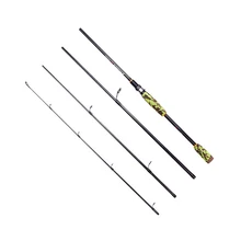 2,1 м, 2,4 М удочка для приманки, 4 секции, углеродное спиннинговое удилище для рыбалки, жесткое дорожное литье, удочка, портативный ультра-светильник, удочка для морской рыбалки