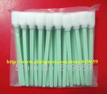 

( Pack of 50 swabs ) Sponge head Antistatic Cleaning Swab for industry camera lenses, printers, scanners, electronics