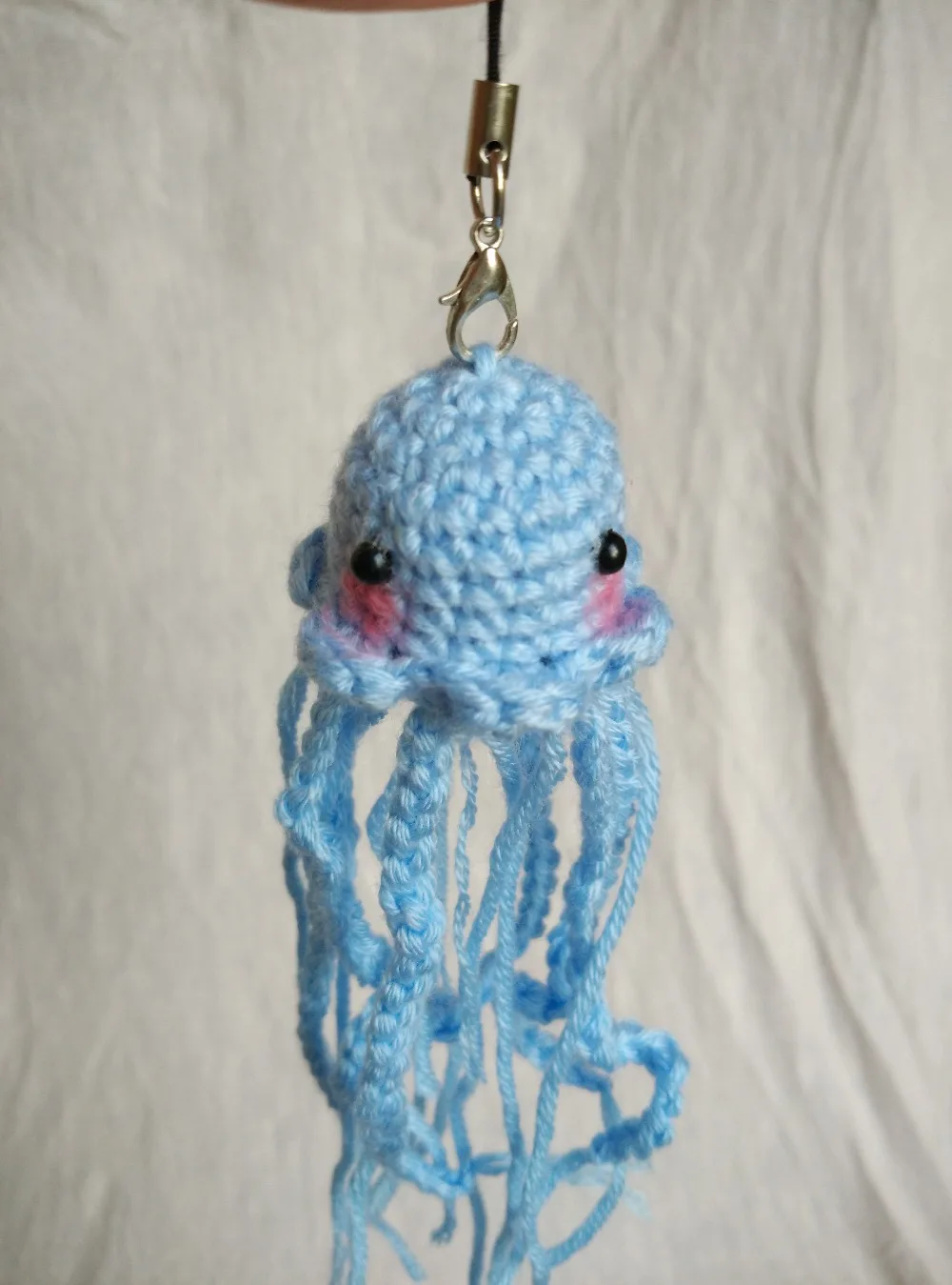 little blue plushie