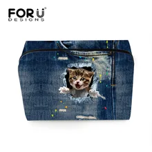 FORUDESIGNS косметический чехол s для макияжа, модная косметичка, предметы первой необходимости, для хранения, дорожная сумка для мытья, красивый чехол, косметичка